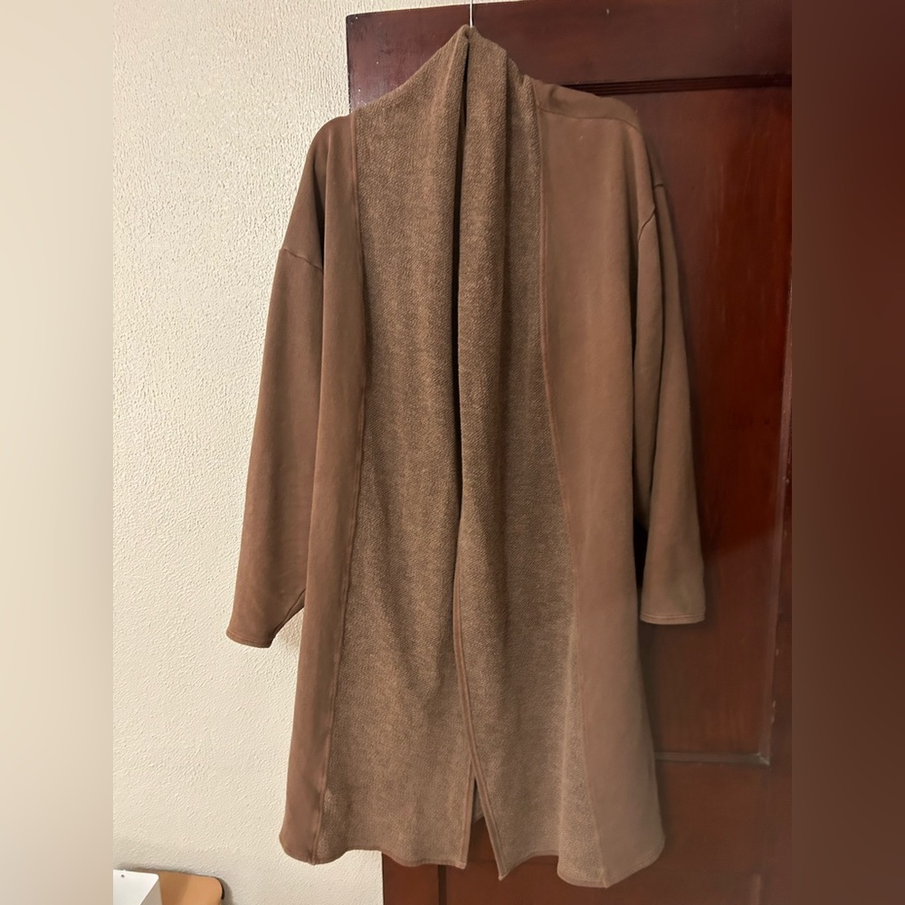 JOAH BROWN cotton cardigan (cocoa brown)